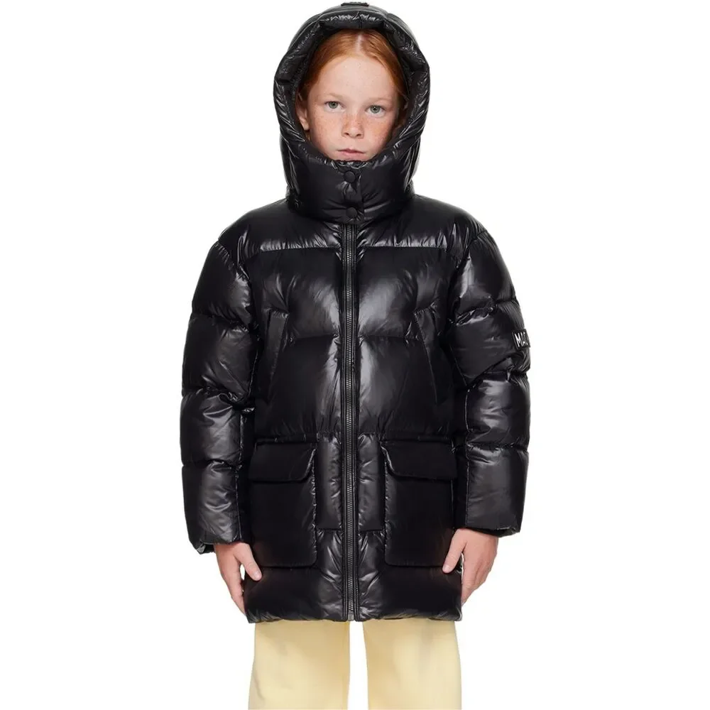 NWT Mackage Montreal Zip-up Ski Hooded Kendrick Puffer Coat Black Size 12 $525